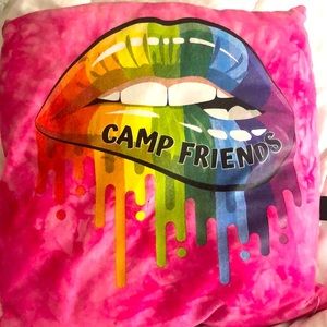 CAMP FRIENDS PILLOW
